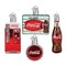 Old World Christmas 3.25 In Coca Cola Mini Diner Set Christmas Tree Ornament , Ice Cold